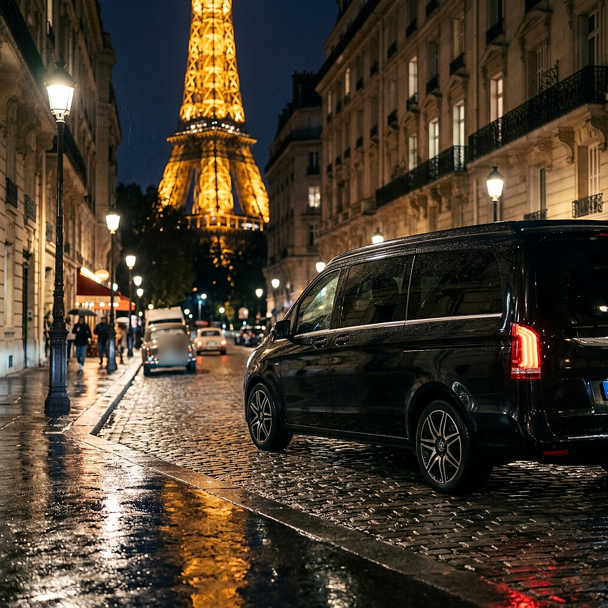 Mercedes Classe V Tour Eiffel